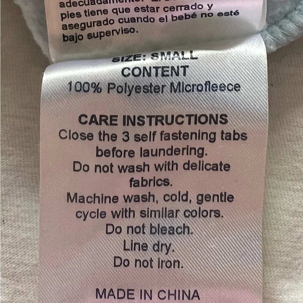 SwaddleMe Sack Boy or Girl Fleece Cream off white Baby